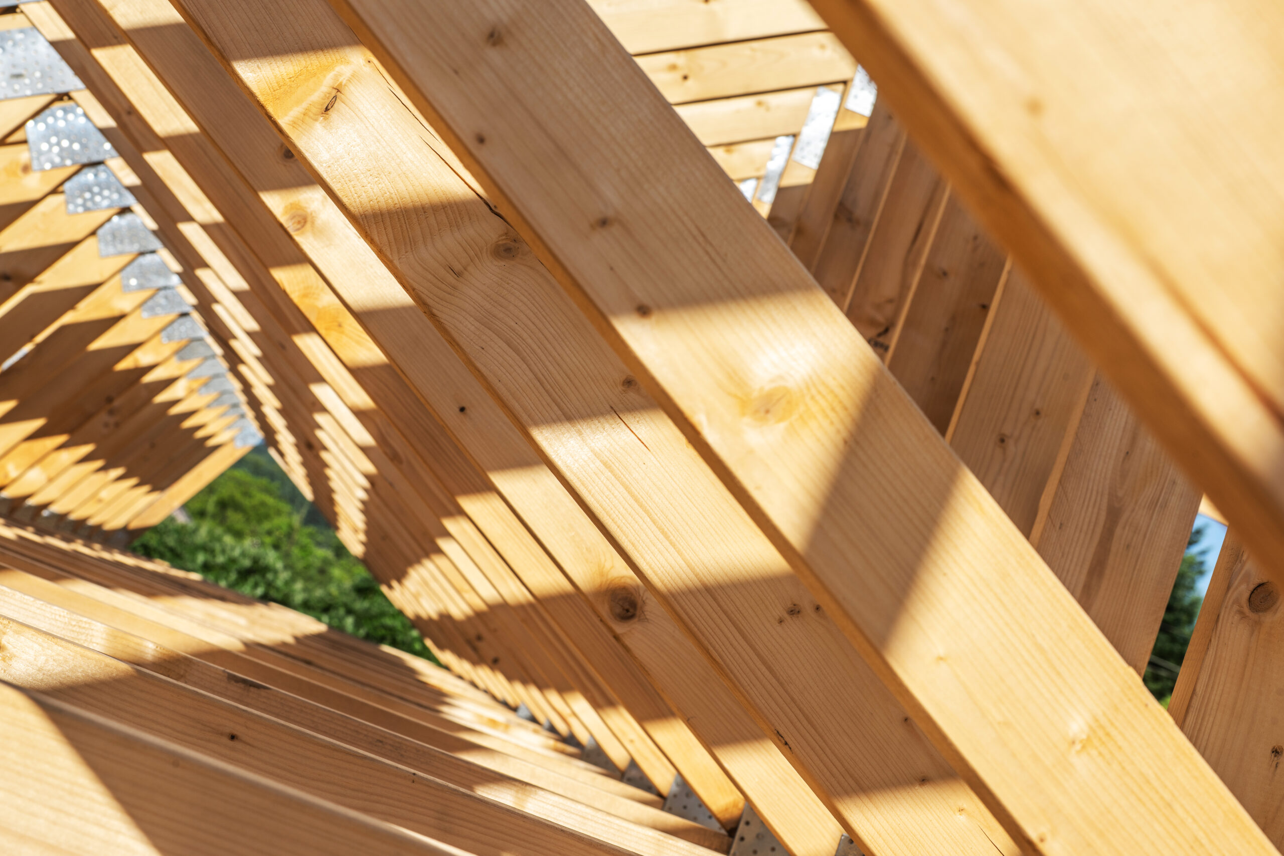 Decorative Exterior Beam Repair in Arizona Decorative exterior wood beams exposed to Arizona sunlight